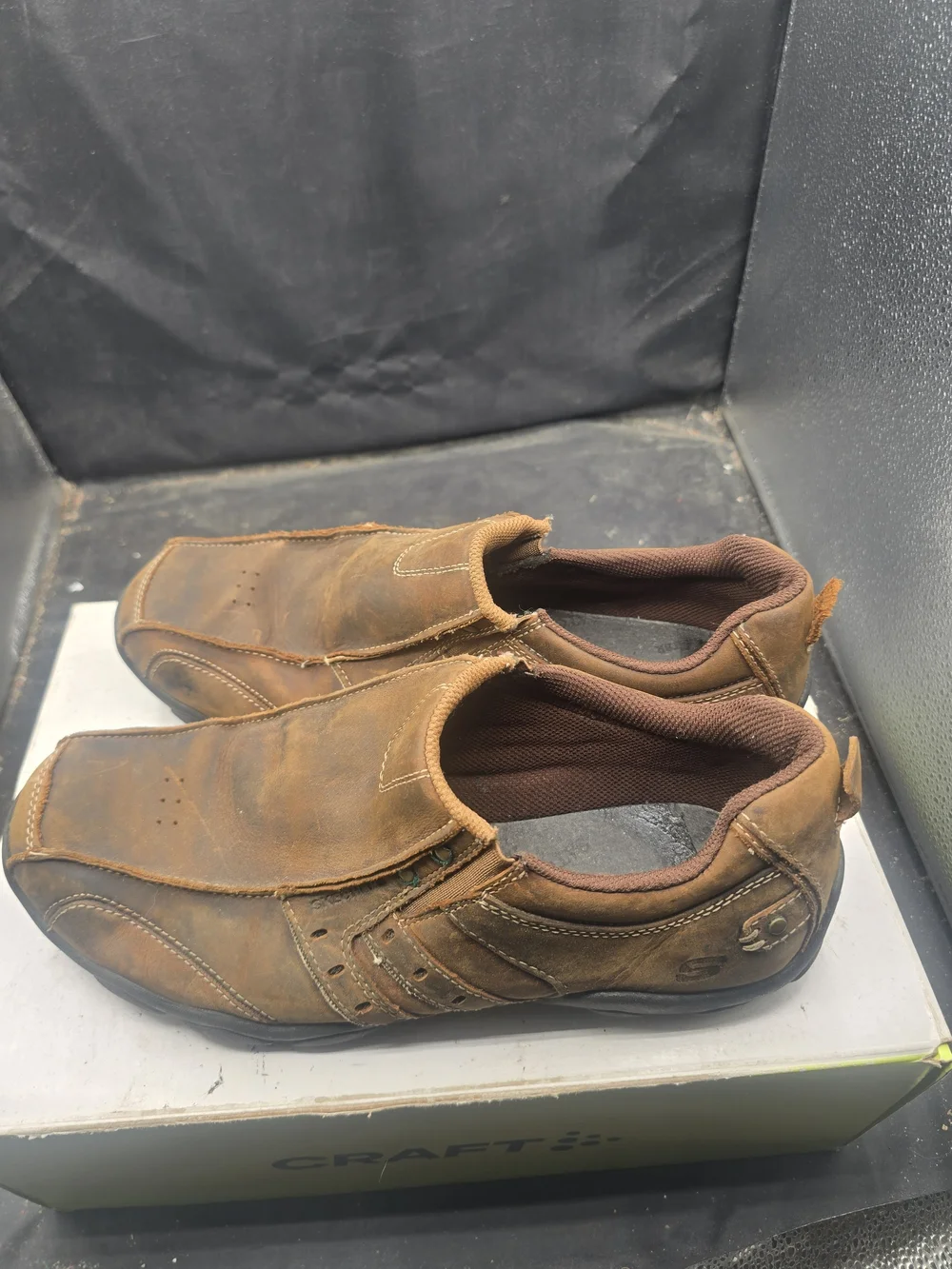 Skechers Men's Brown Slip-On Loafers